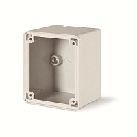 Коробка для настенного монтажа розеток с фланцем 84x106мм | код DIS5700032 | DKC